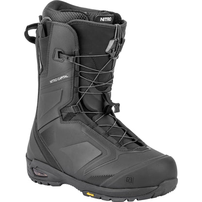 Nitro Capital TLS+ Men Snowboard Boots 2027 – Black – Produktansicht