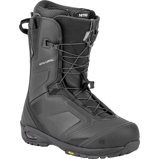 Nitro Capital TLS+ Men Snowboard Boots 2027 – Black – Produktansicht