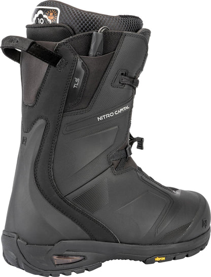 Nitro Capital TLS+ Men Snowboard Boots 2027 – Black – Detailansicht