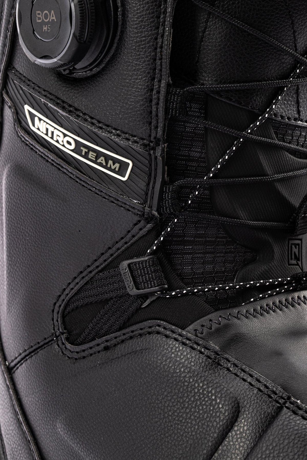 Nitro Team Step On TLS Men Snowboard Boots 2027 – Black – Detailansicht
