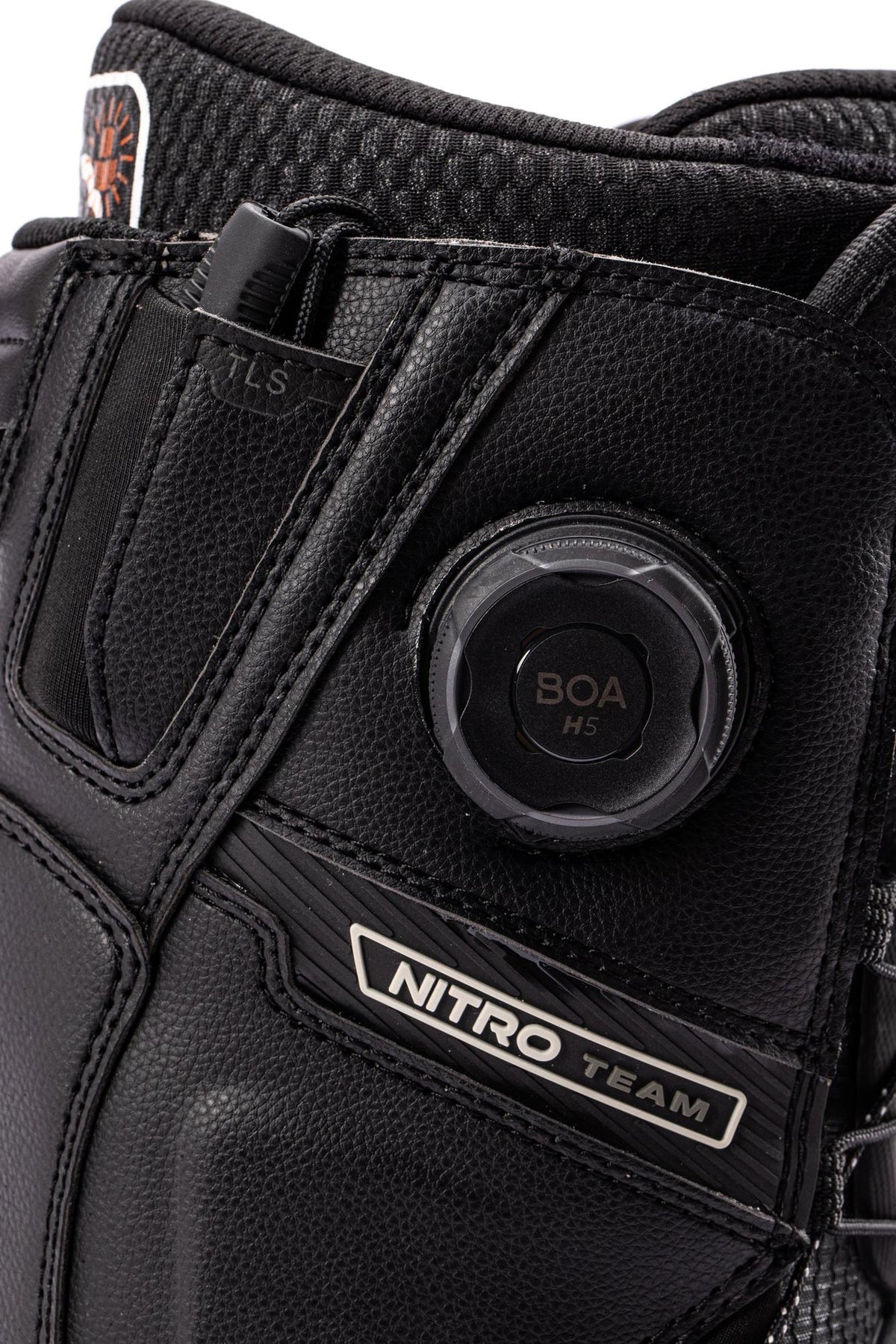 Nitro Team Step On TLS Men Snowboard Boots 2027 – Black – Detailansicht