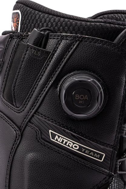 Nitro Team Step On TLS Men Snowboard Boots 2027 – Black – Detailansicht