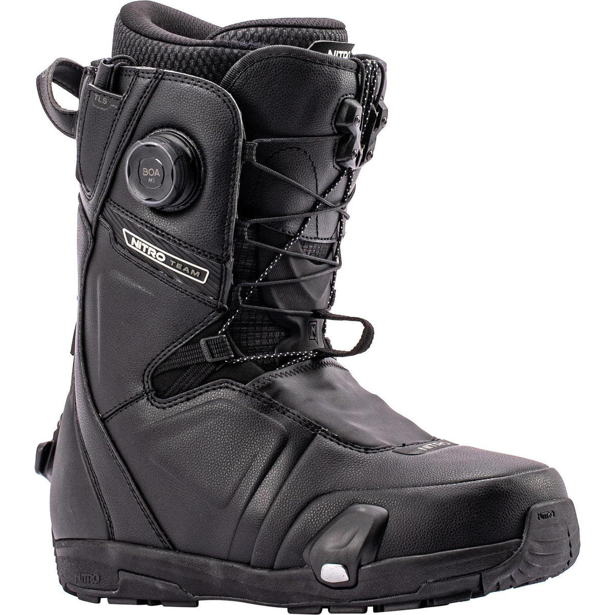 Nitro Team Step On TLS Men Snowboard Boots 2027 – Black – Produktansicht
