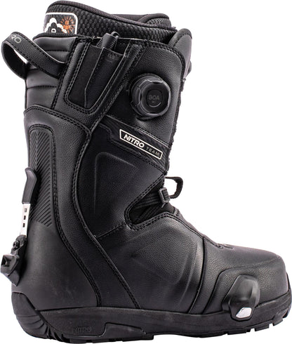 Nitro Team Step On TLS Men Snowboard Boots 2027 – Black – Detailansicht