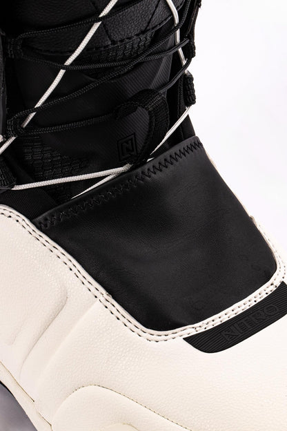 Nitro Team Step On TLS Men Snowboard Boots 2027 – White-Black – Detailansicht