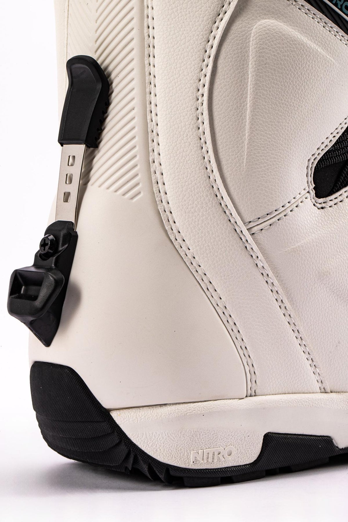 Nitro Team Step On TLS Men Snowboard Boots 2027 – White-Black – Detailansicht