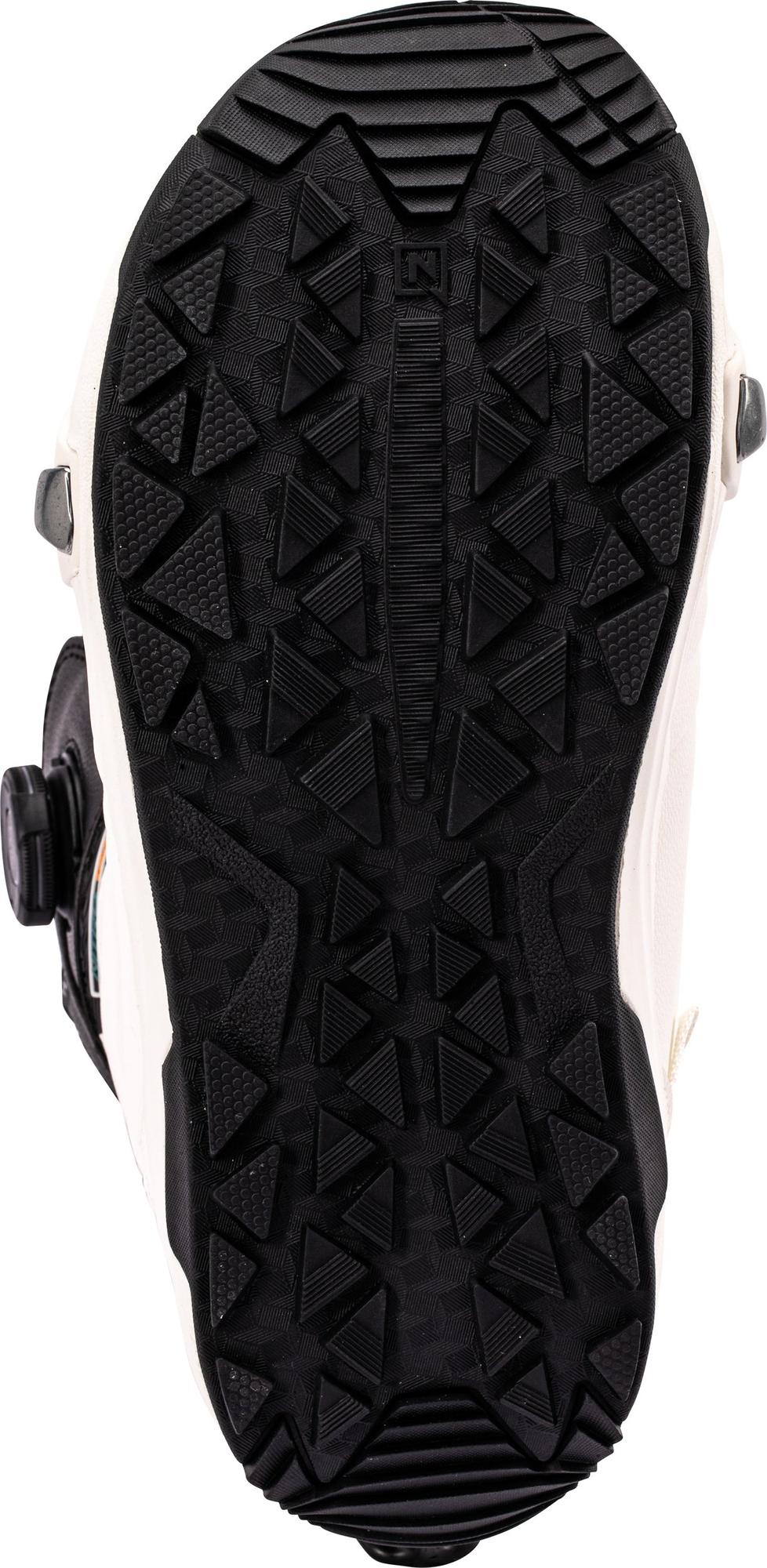 Nitro Team Step On TLS Men Snowboard Boots 2027 – White-Black – Detailansicht