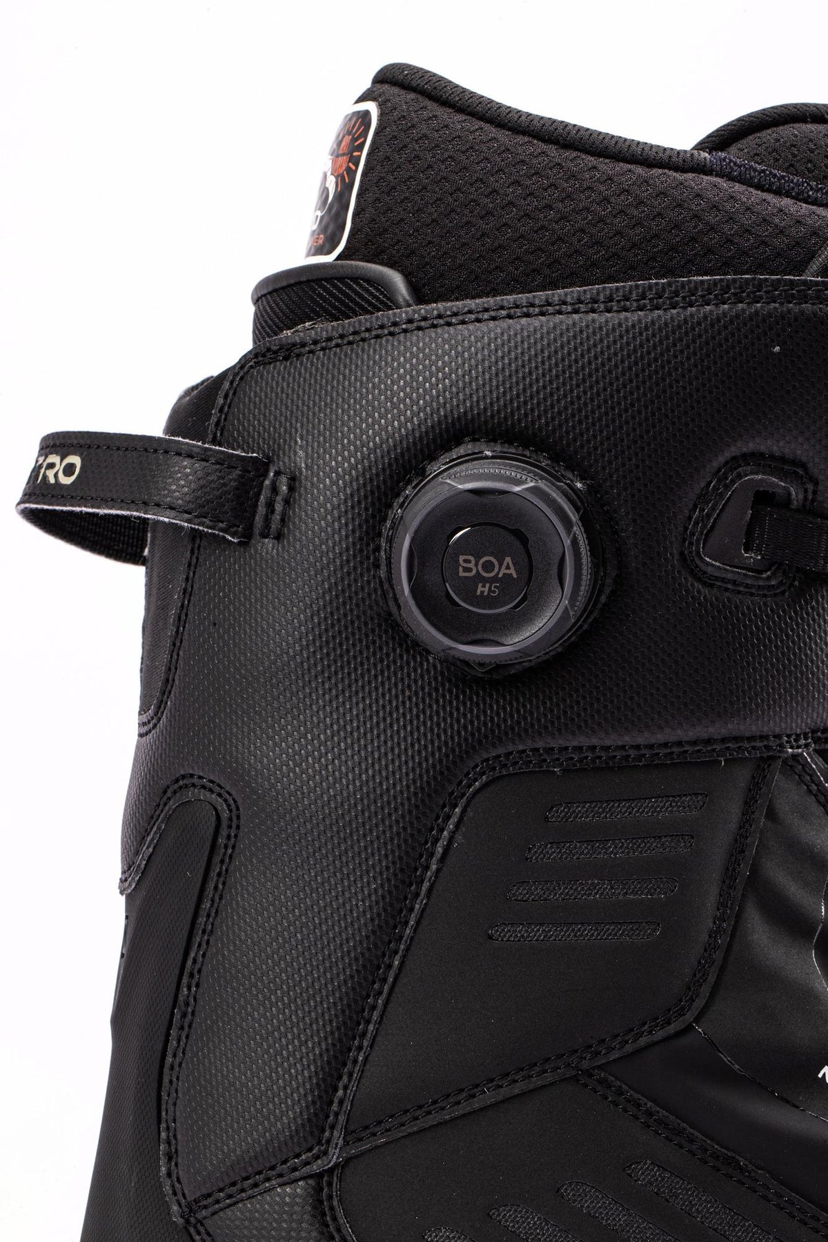 Nitro Vertical TLS+ Men Snowboard Boots 2027 – Black – Detailansicht