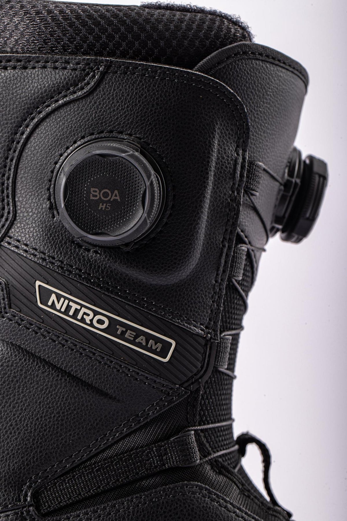 Nitro Team BOA Men Snowboard Boots 2027 – Black – Detailansicht