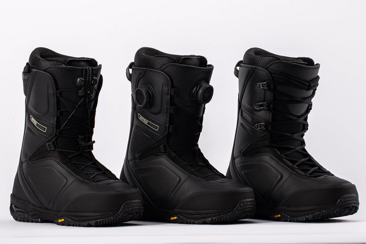 Nitro Team BOA Men Snowboard Boots 2027 – Black – Detailansicht
