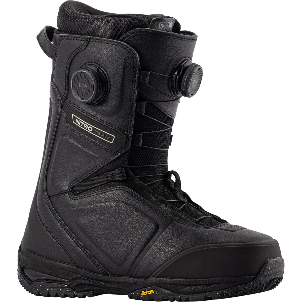 Nitro Team BOA Men Snowboard Boots 2027 – Black – Produktansicht