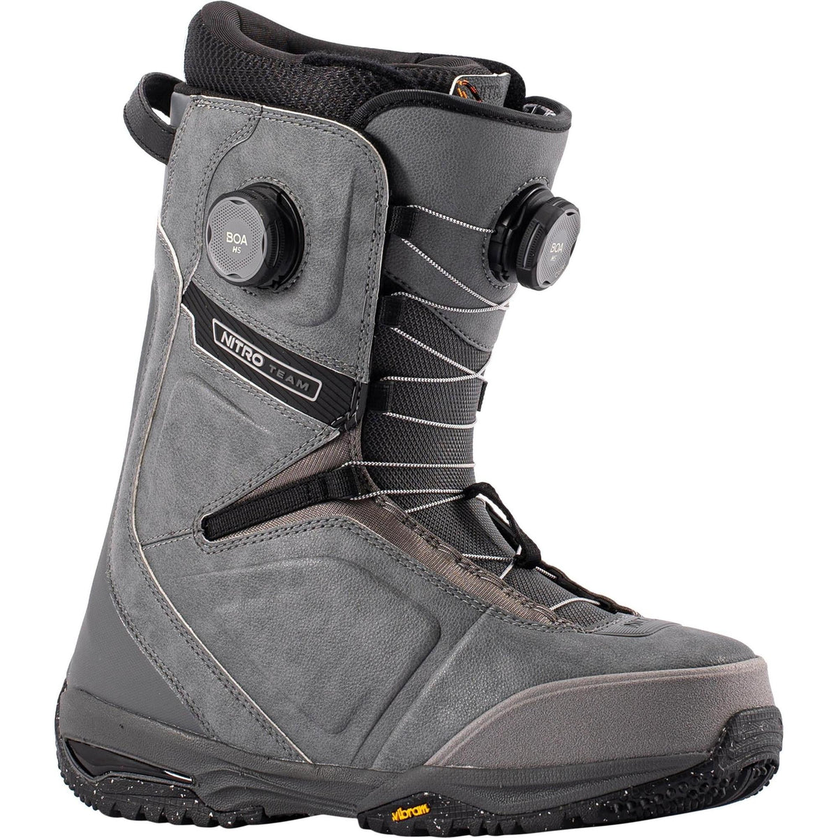 Nitro Team BOA Men Snowboard Boots 2027 – Grey – Produktansicht