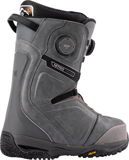 Nitro Team BOA Men Snowboard Boots 2027 – Grey – Detailansicht