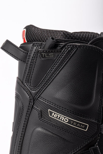 Nitro Team TLS Wide Men Snowboard Boots 2027 – Black – Detailansicht