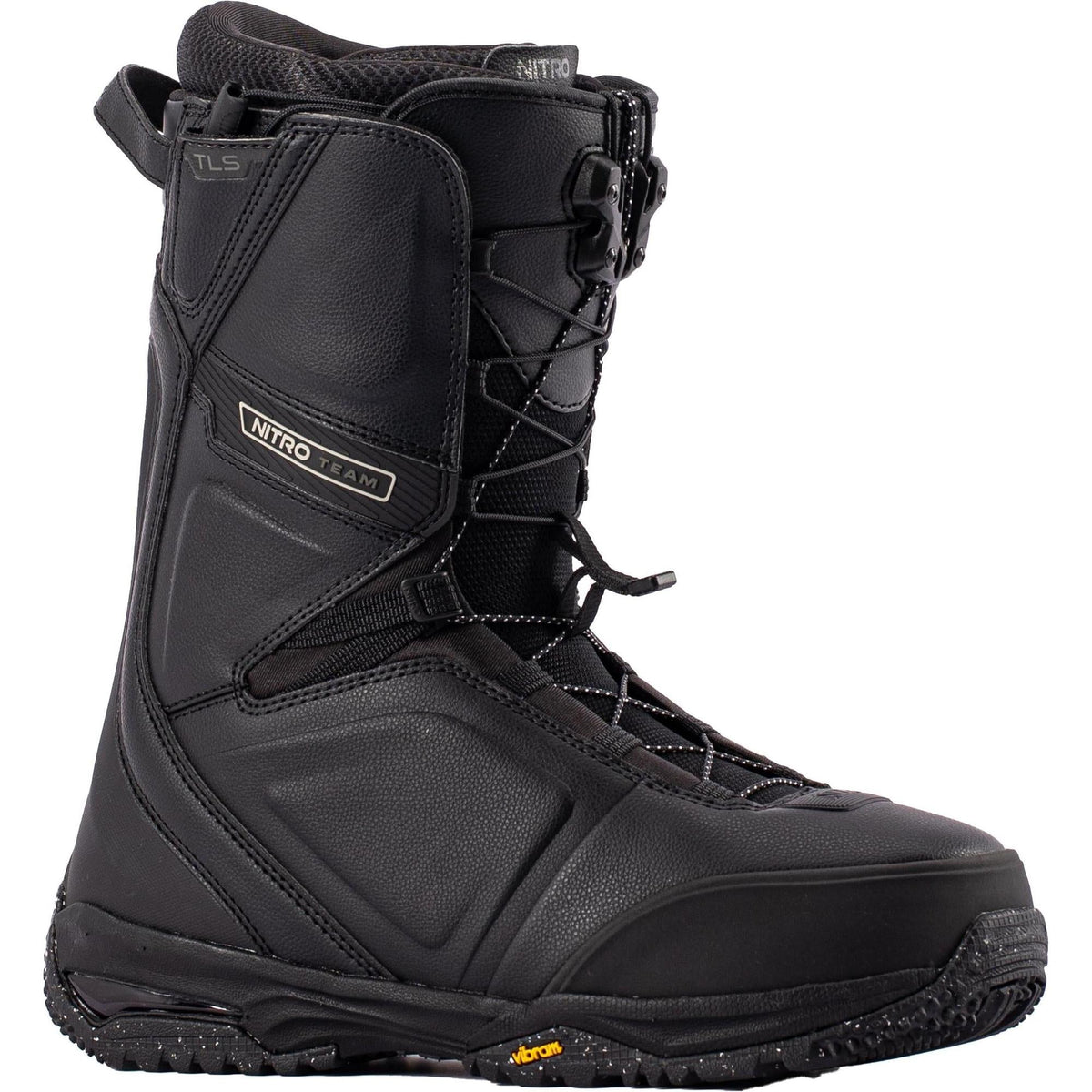 Nitro Team TLS Wide Men Snowboard Boots 2027 – Black – Produktansicht