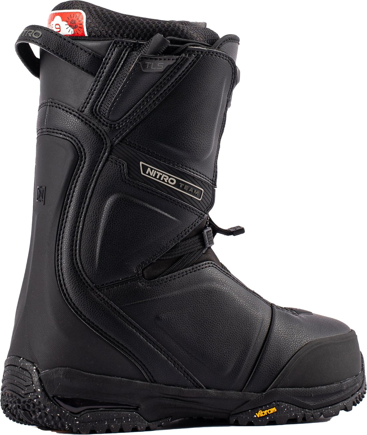 Nitro Team TLS Wide Men Snowboard Boots 2027 – Black – Detailansicht