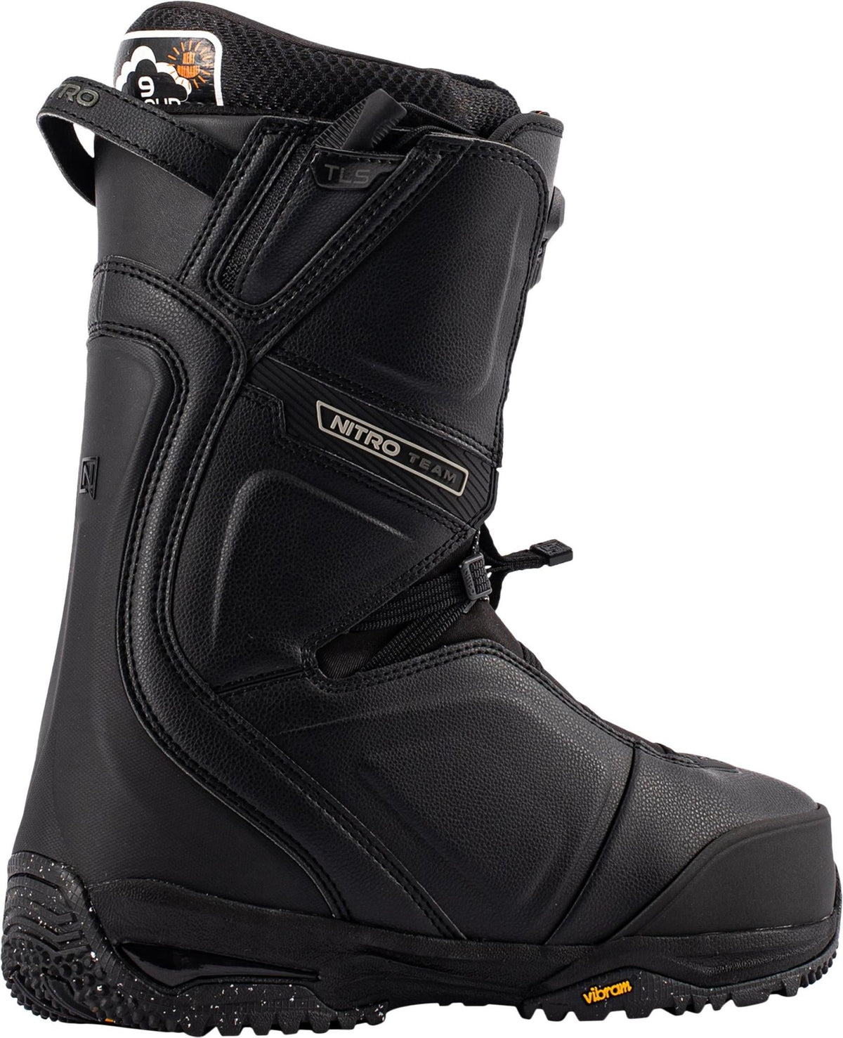 Nitro Team TLS Men Snowboard Boots 2027 – Black – Detailansicht