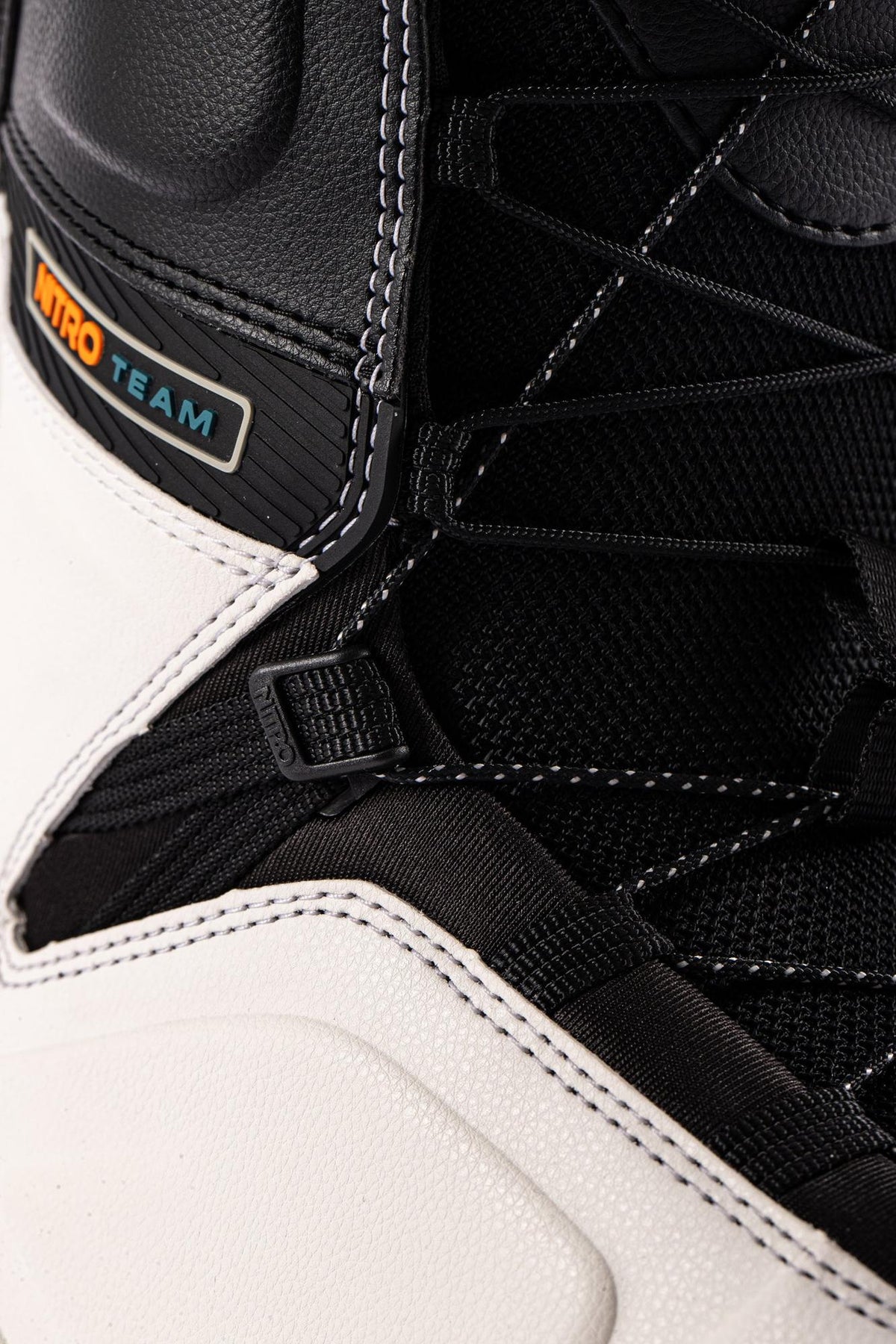 Nitro Team TLS Men Snowboard Boots 2027 – White-Black – Detailansicht