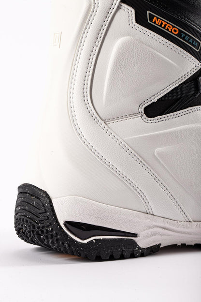 Nitro Team TLS Men Snowboard Boots 2027 – White-Black – Detailansicht