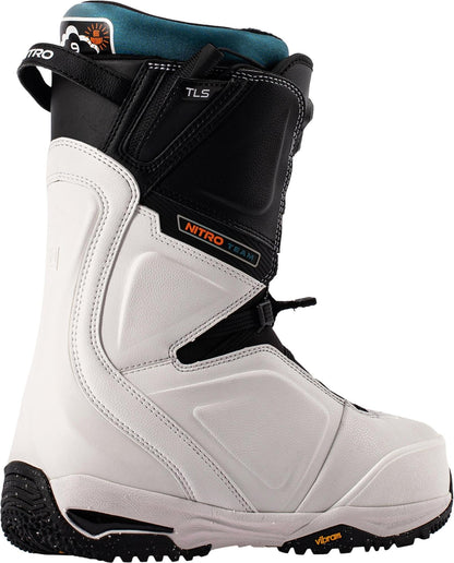 Nitro Team TLS Men Snowboard Boots 2027 – White-Black – Detailansicht