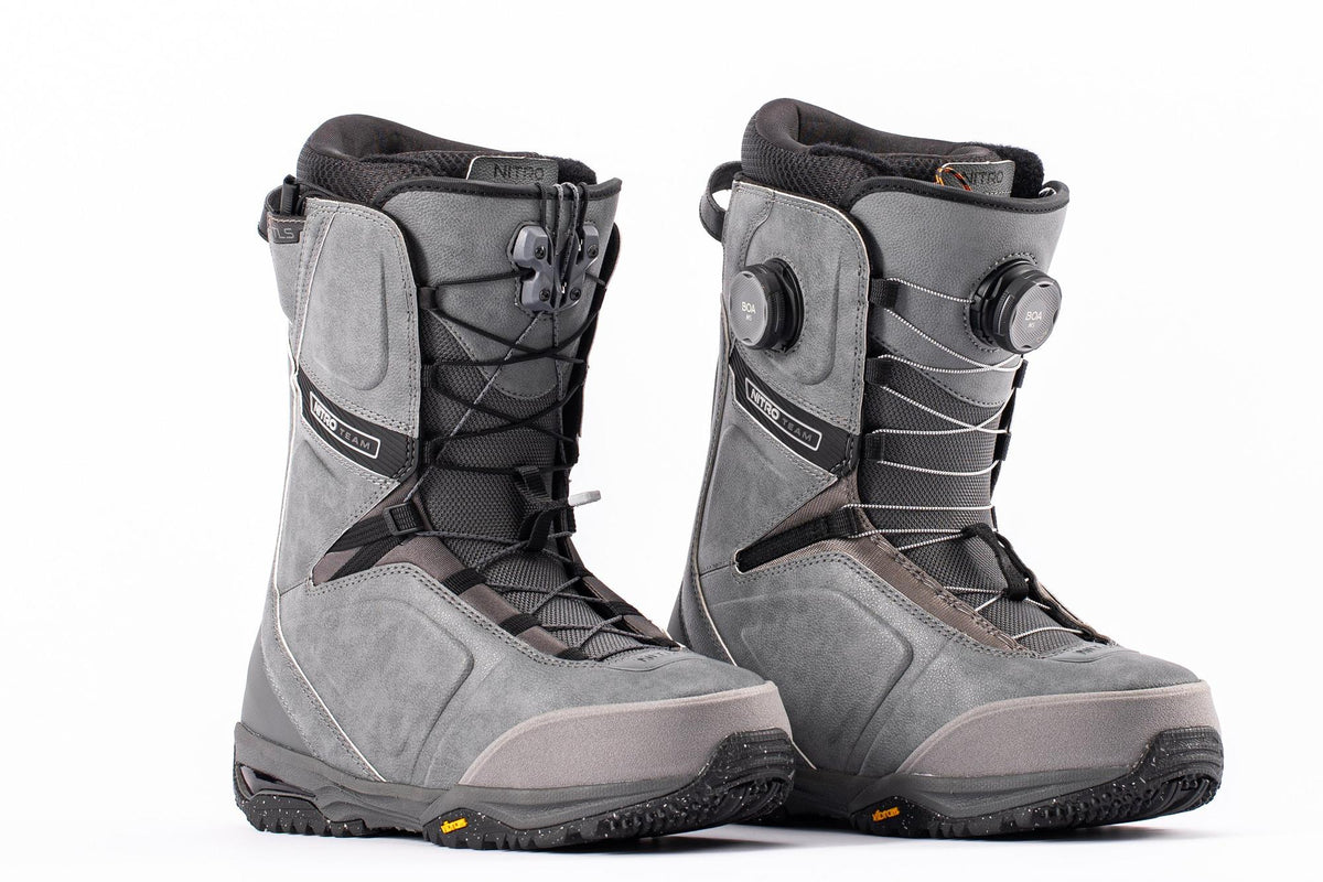 Nitro Team TLS Men Snowboard Boots 2027 – Grey – Detailansicht