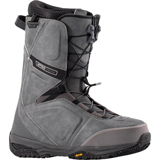 Nitro Team TLS Men Snowboard Boots 2027 – Grey – Produktansicht