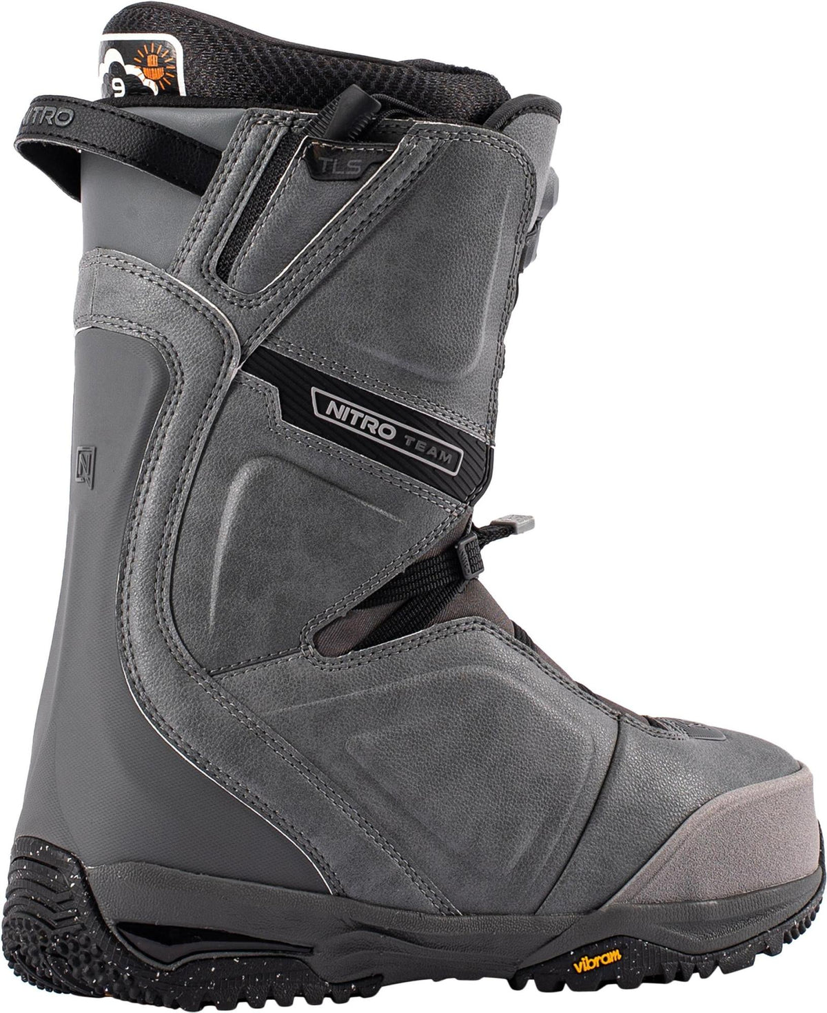 Nitro Team TLS Men Snowboard Boots 2027 – Grey – Detailansicht