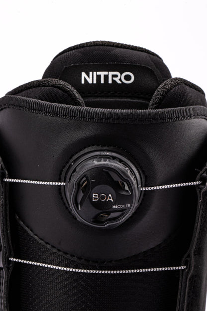 Nitro Sentinel Step On BOA Men Snowboard Boots 2027 – Black – Detailansicht