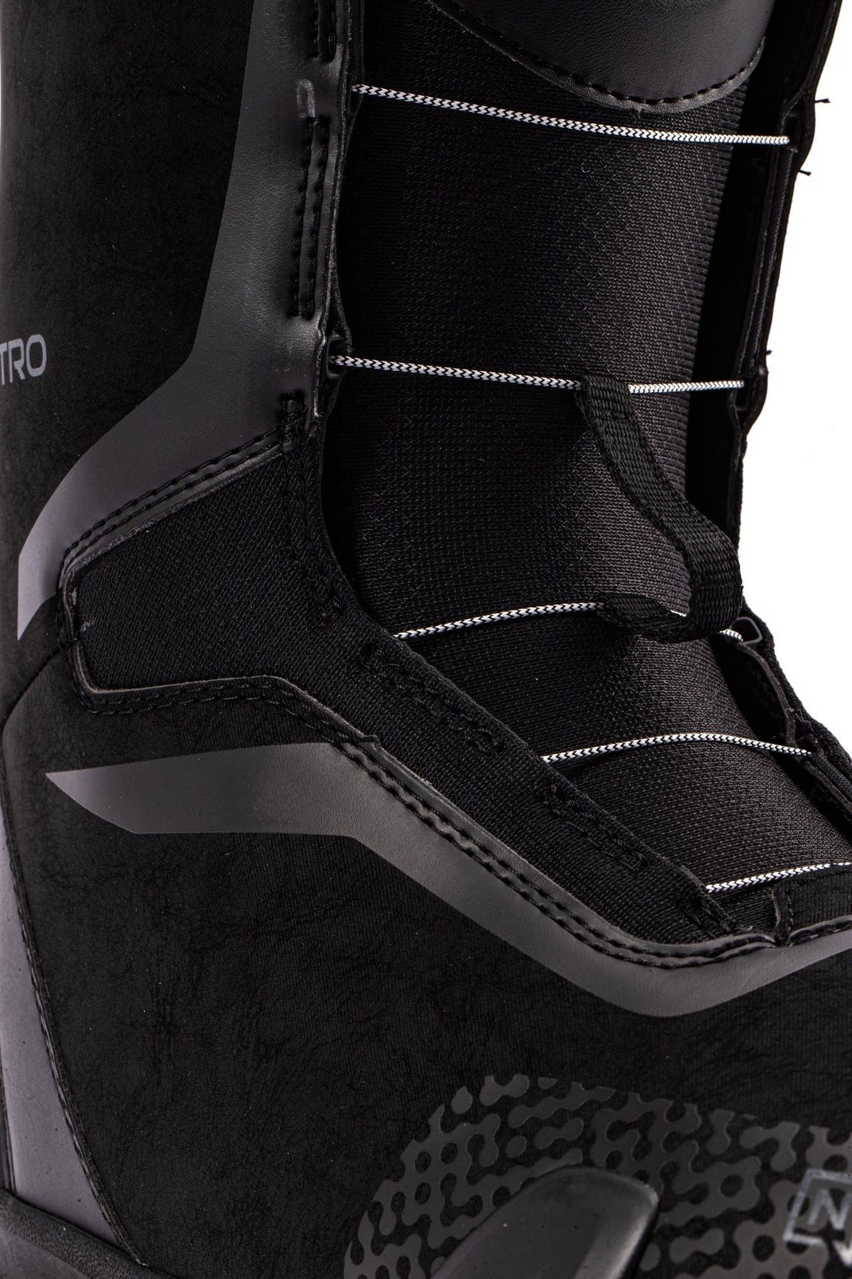 Nitro Sentinel Step On BOA Men Snowboard Boots 2027 – Black – Detailansicht