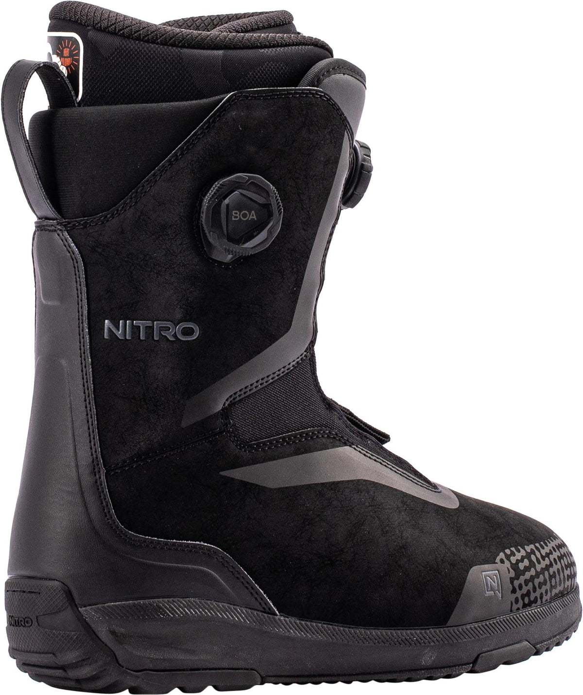 Nitro Sentinel BOA Men Snowboard Boots 2027 – Black – Detailansicht