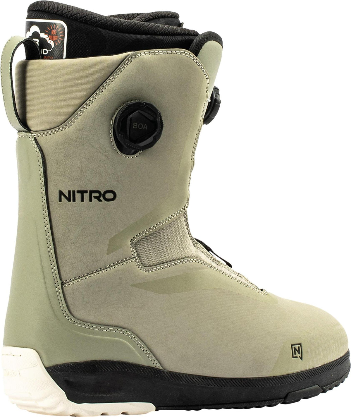 Nitro Sentinel BOA Men Snowboard Boots 2027 – Sand – Detailansicht