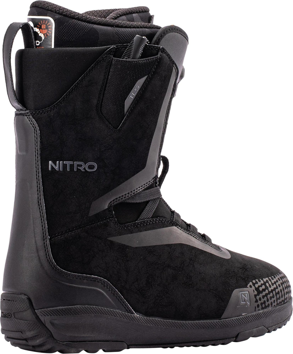 Nitro Sentinel TLS Men Snowboard Boots 2027 – Black – Detailansicht
