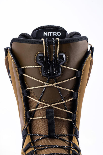 Nitro Sentinel TLS Men Snowboard Boots 2027 – Brown – Detailansicht