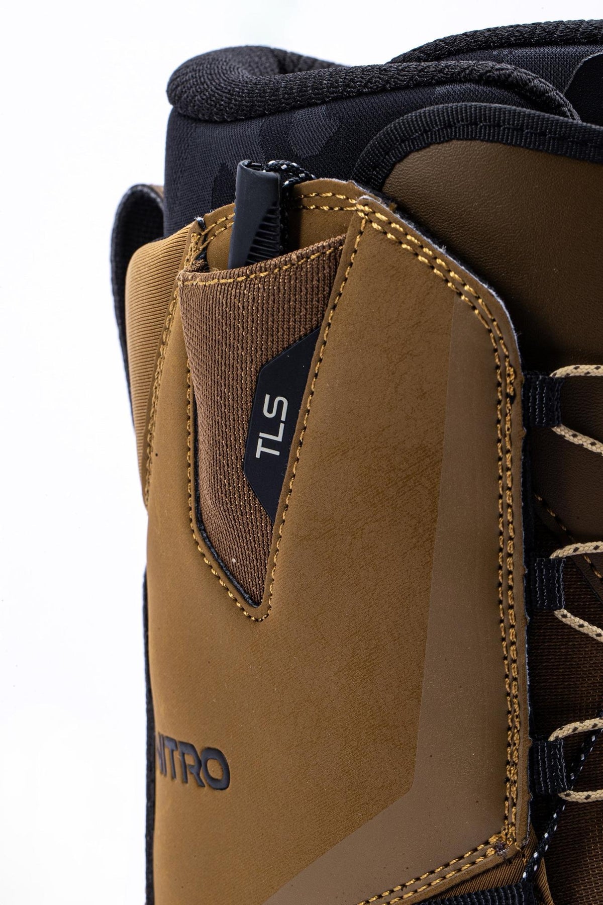 Nitro Sentinel TLS Men Snowboard Boots 2027 – Brown – Detailansicht