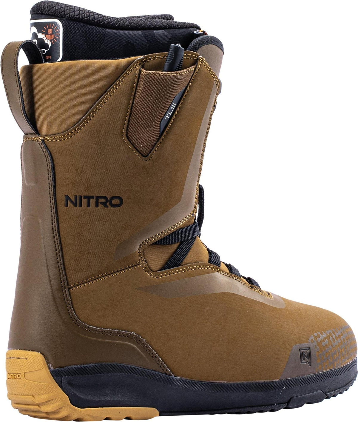 Nitro Sentinel TLS Men Snowboard Boots 2027 – Brown – Detailansicht
