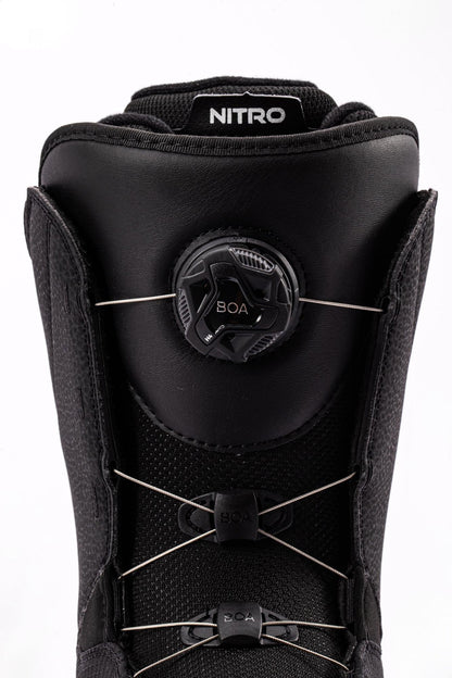 Nitro Tangent BOA Men Snowboard Boots 2027 – Black – Detailansicht