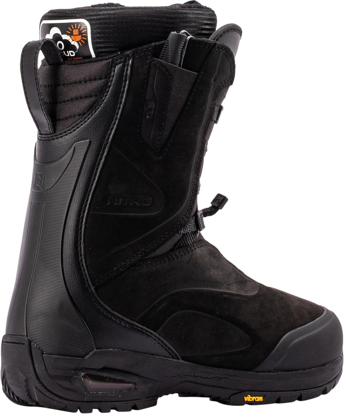 Nitro Bianca TLS+ Women Snowboard Boots 2027 – Black – Detailansicht