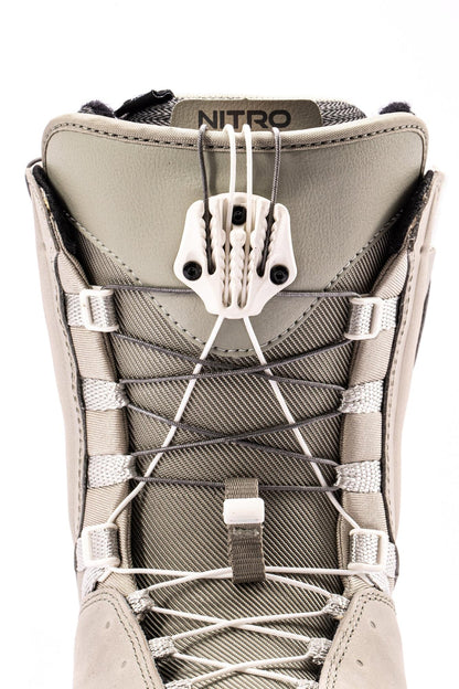 Nitro Bianca TLS+ Women Snowboard Boots 2027 – Light Grey – Detailansicht