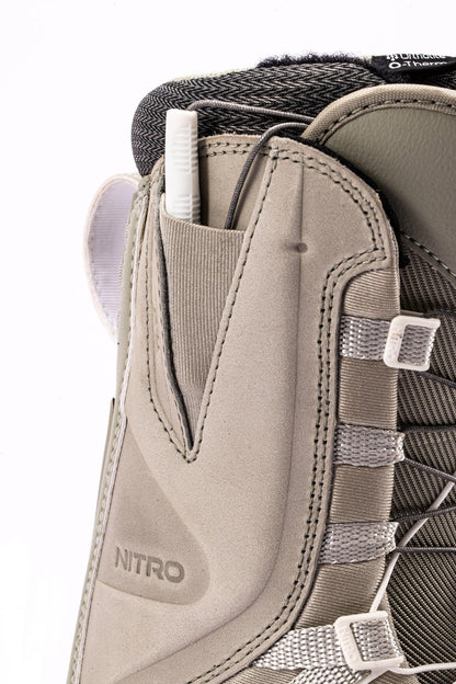 Nitro Bianca TLS+ Women Snowboard Boots 2027 – Light Grey – Detailansicht