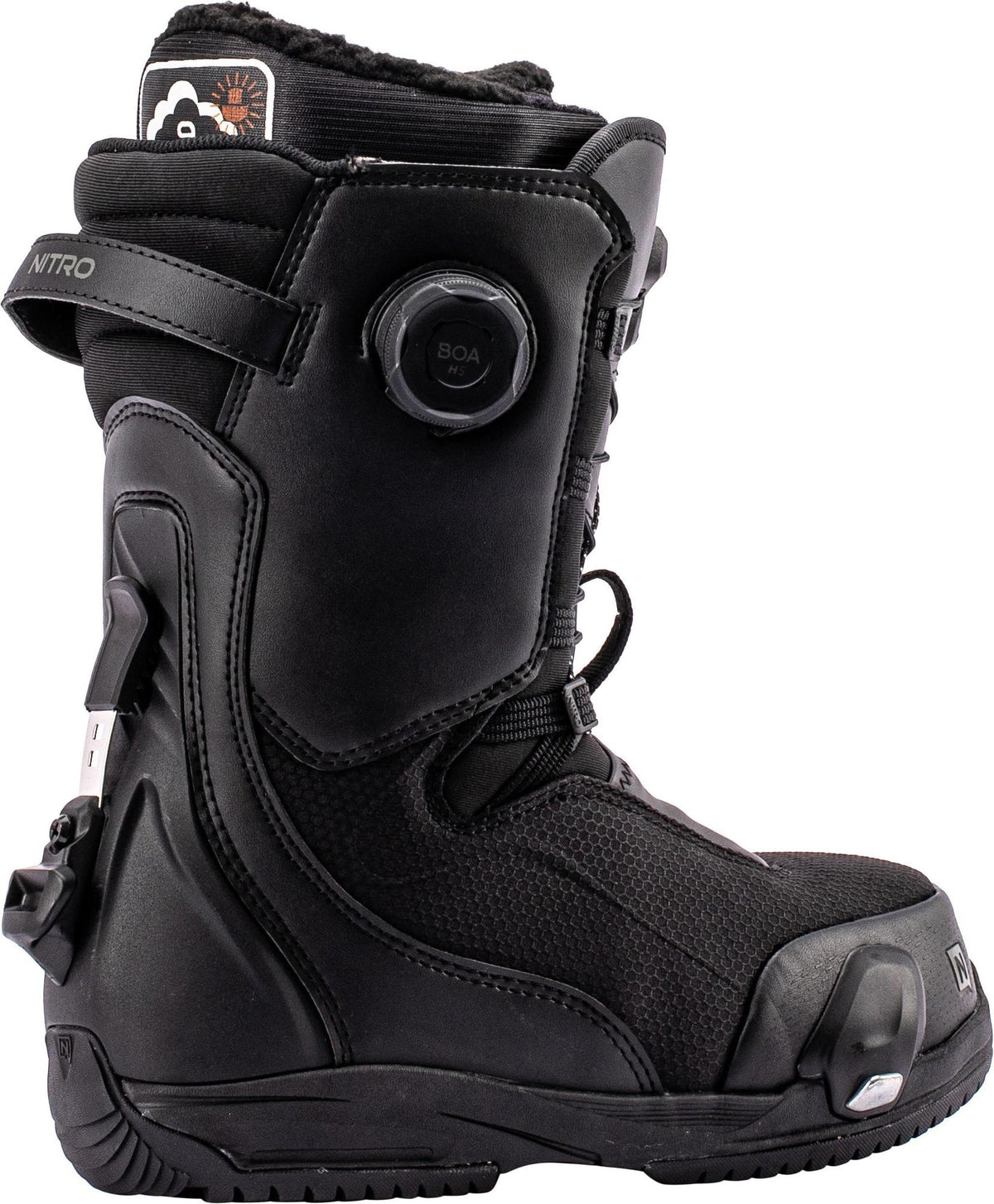 Nitro Fate Step On TLS Women Snowboard Boots 2027 – Black – Detailansicht