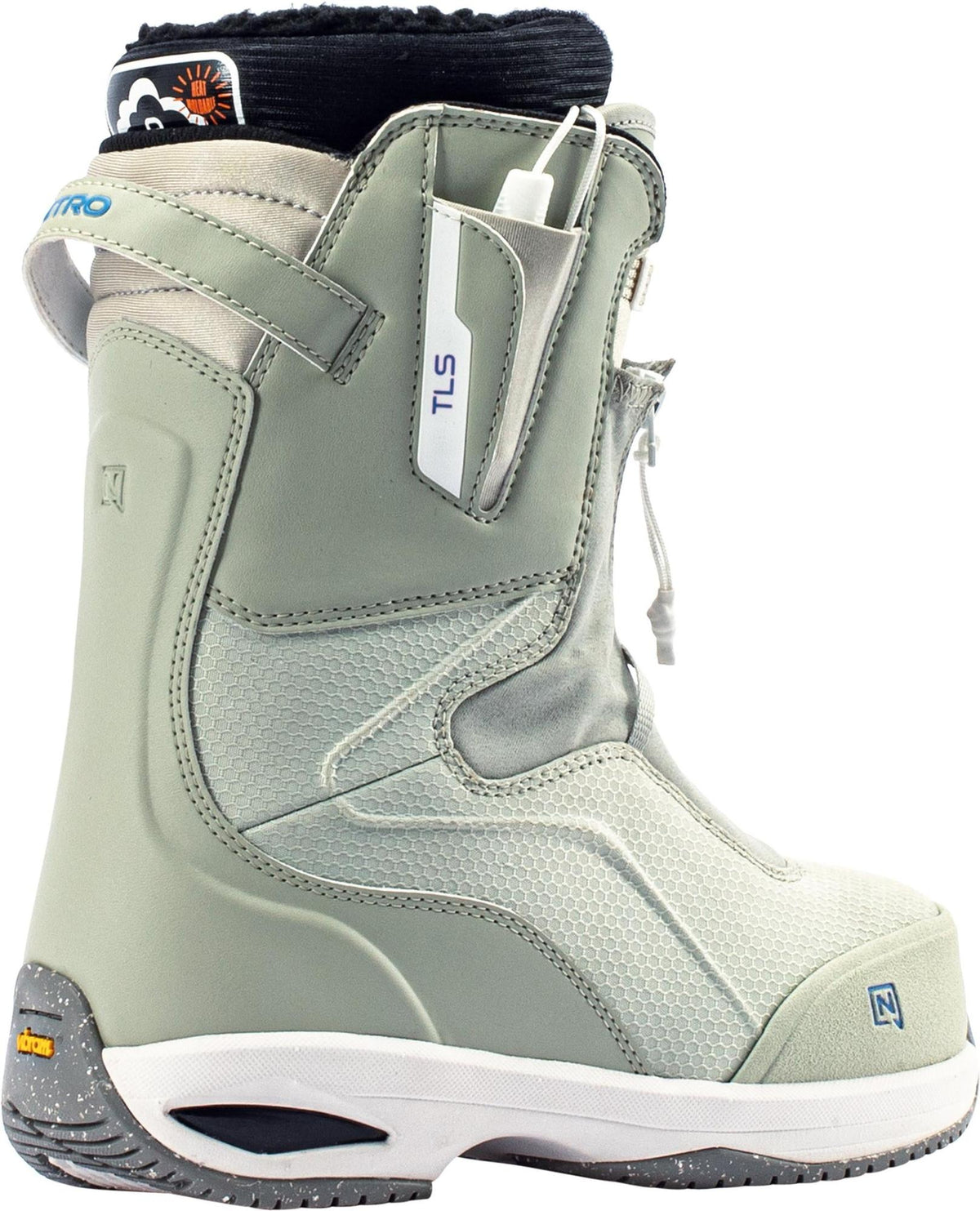 Nitro Fate TLS Women Snowboard Boots 2027 – Sage – Detailansicht