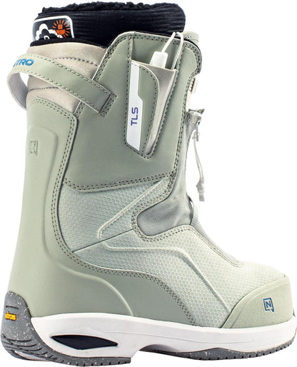 Nitro Fate TLS Women Snowboard Boots 2027 – Sage – Detailansicht