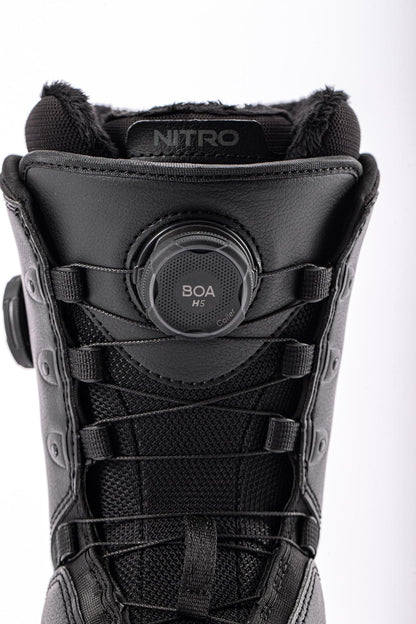 Nitro Crown BOA Women Snowboard Boots 2027 – Black – Detailansicht