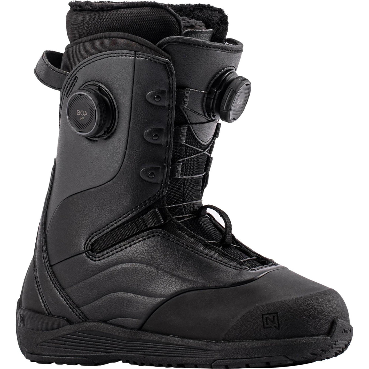 Nitro Crown BOA Women Snowboard Boots 2027 – Black – Produktansicht