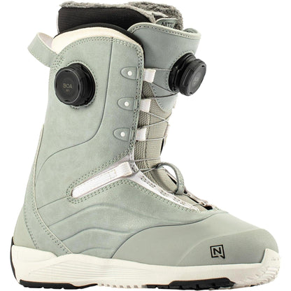 Nitro Crown BOA Women Snowboard Boots 2027 – Light Grey – Produktansicht