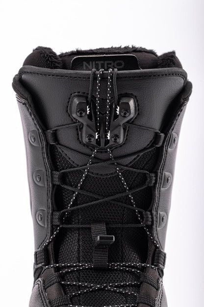 Nitro Crown TLS Women Snowboard Boots 2027 – Black – Detailansicht