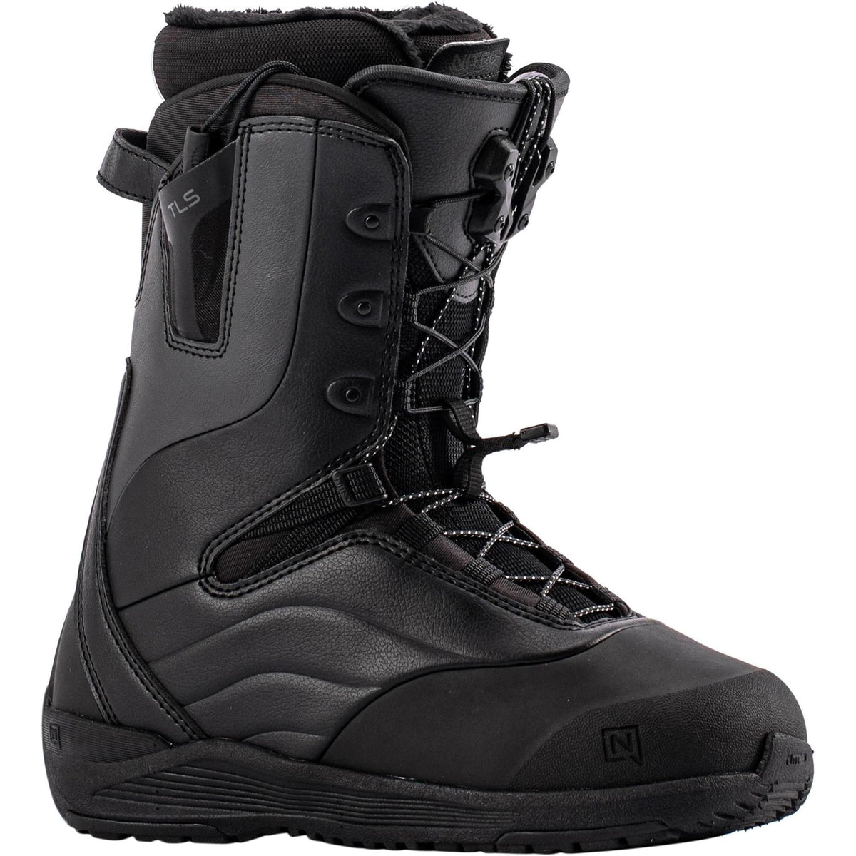 Nitro Crown TLS Women Snowboard Boots 2027 – Black – Produktansicht