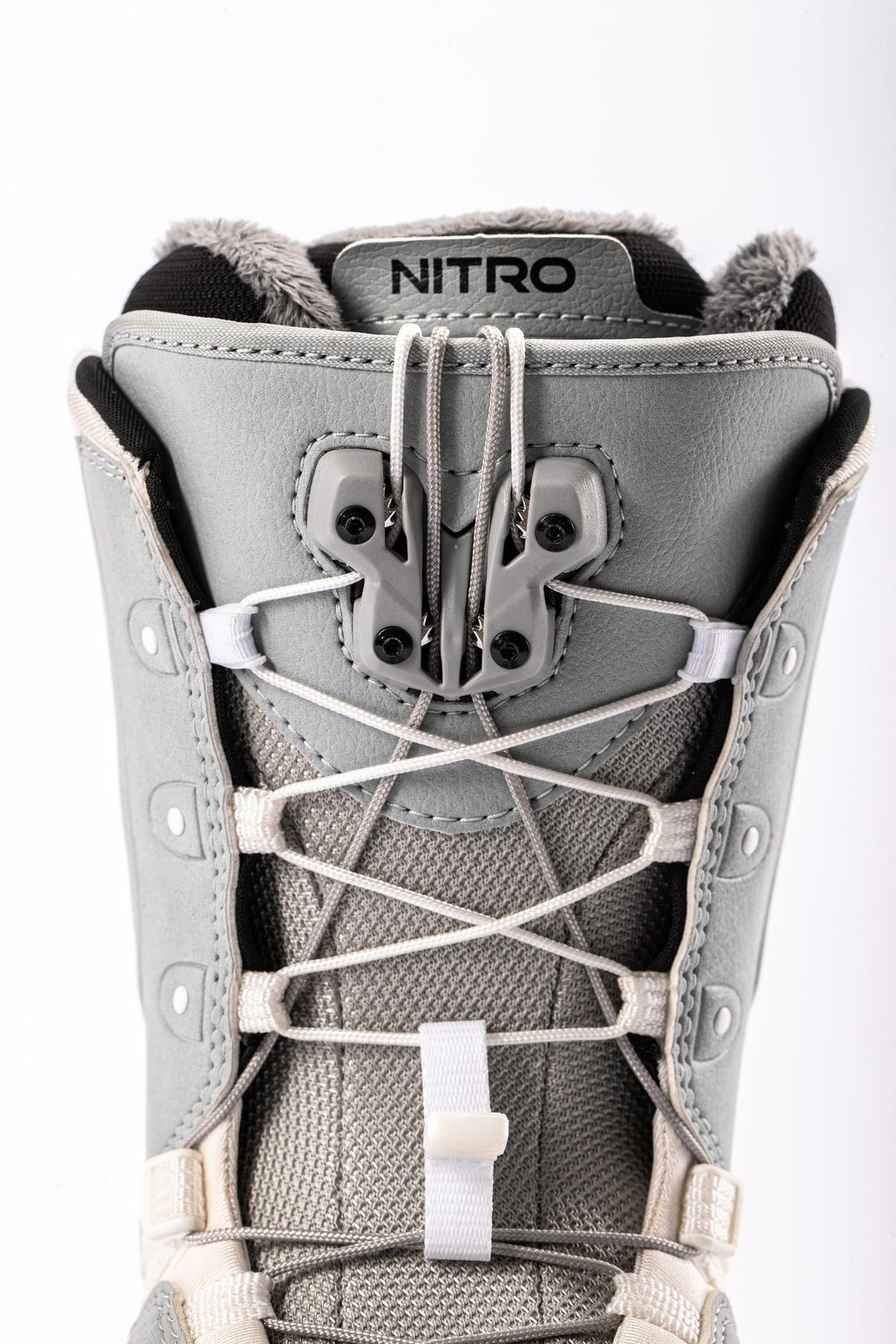 Nitro Crown TLS Women Snowboard Boots 2027 – Light Grey – Detailansicht