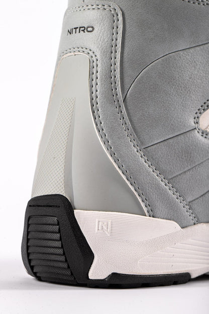 Nitro Crown TLS Women Snowboard Boots 2027 – Light Grey – Detailansicht