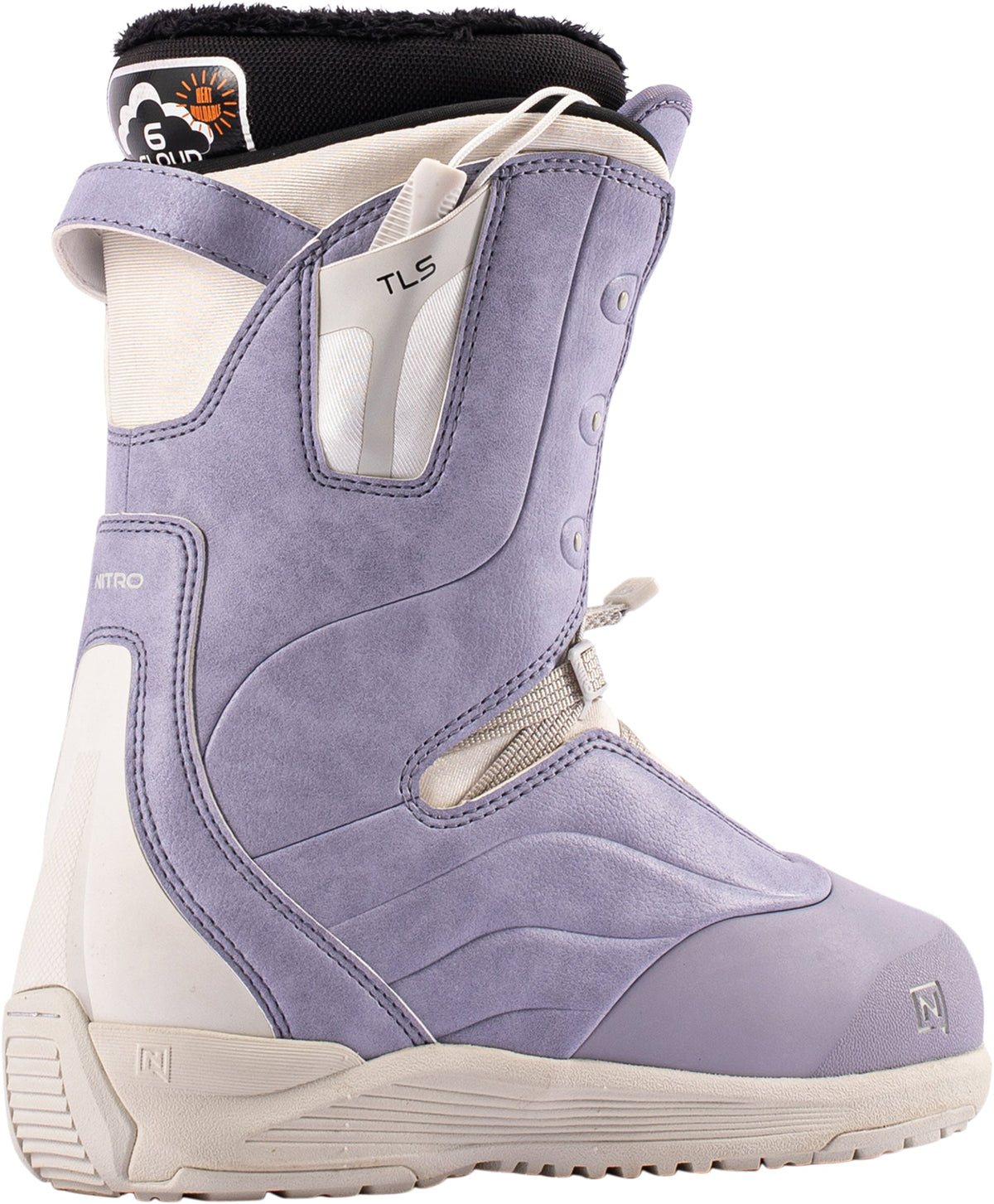 Nitro Crown TLS Women Snowboard Boots 2027 – Lilac – Detailansicht